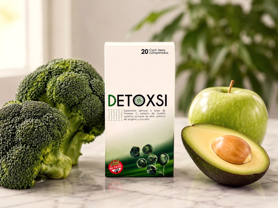 DETOXSI con vegetales frescos